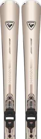 Lyže Rossignol Nova 6 Xpress + Xpress W 11 GW B83 Black Bronz 26/27