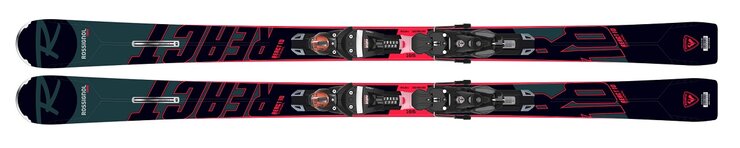 Lyže Rossignol React 10 Ti Konect + NX 12 Konect GW B80 Bk/Rd 21/22