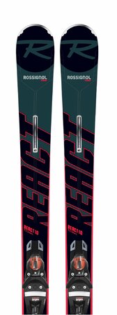 Lyže Rossignol React 10 Ti Konect + NX 12 Konect GW B80 Bk/Rd 21/22