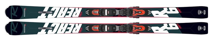 Lyže Rossignol React 6 Compact Xpress + Xpress 11 GW B83 Bk/Hot Rd 21/22