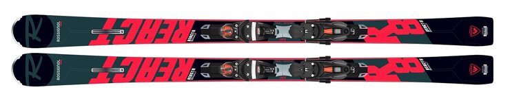 Lyže Rossignol React 8 HP Konect + NX 12 Konect GW B80 Bk/Rd 21/22