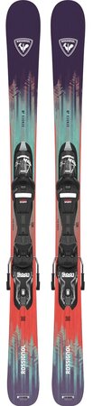 Lyže Rossignol Sender Jr Xpress Jr + Xpress 7 GW B83 Black 26/27
