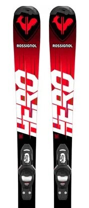 Lyže Rossignol Hero Jr 100-140 Kid-X + Kid 4 GW B76 Black 23/24