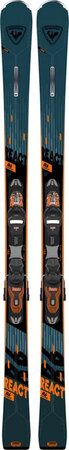 Lyže Rossignol React 6 CA Xpress + Xpress GW B83 Black Orange 22/23