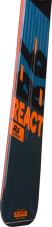 Lyže Rossignol React 6 CA Xpress + Xpress GW B83 Black Orange 22/23