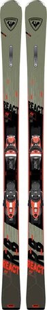 Lyže Rossignol React 8 C.A.M. Konect + NX 12 Konect GW B80 Black Hot Red 22/23