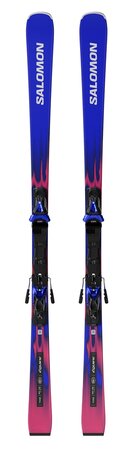 Lyže Salomon E Equipe GS 10 + MI12 GW Race Blue/Equipe Red 26/27