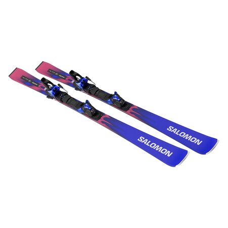 Lyže Salomon E Equipe GS 10 + MI12 GW Race Blue/Equipe Red 26/27