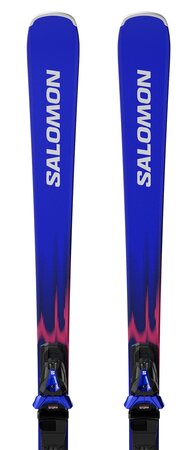 Lyže Salomon E Equipe GS 10 + MI12 GW Race Blue/Equipe Red 26/27