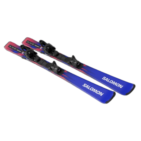 Lyže Salomon E Equipe MT JR + M10 GW L80 Race Blue/Equipe Red 26/27