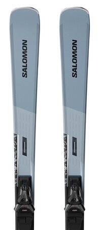 Lyže Salomon E S/MAX 10 + MI12 GW F80 Dusty Blue/Black 26/27
