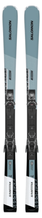 Lyže Salomon E S/MAX 8 XT + M11 GW L80 Adriatic Blue/Black 26/27