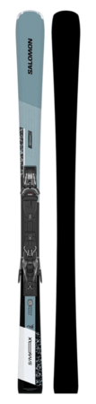 Lyže Salomon E S/MAX 8 XT + M11 GW L80 Adriatic Blue/Black 26/27