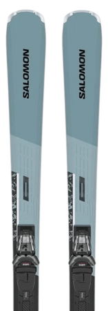 Lyže Salomon E S/MAX 8 XT + M11 GW L80 Adriatic Blue/Black 26/27