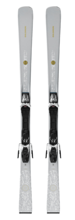 Lyže Salomon E S/MAX N°10 + M10 GW L80 Silver Met./Glitter 26/27