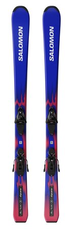 Lyže Salomon L Equipe Jr M + L6 GW J2 70 Race Blue/Equipe Red 26/27