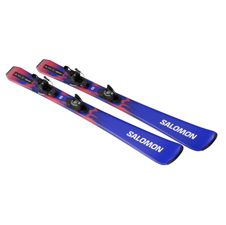 Lyže Salomon L Equipe Jr M + L6 GW J2 70 Race Blue/Equipe Red 26/27