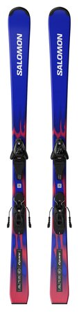 Lyže Salomon L Equipe MT Jr + L6 GW J2 70 Race Blue/Equipe Red 26/27
