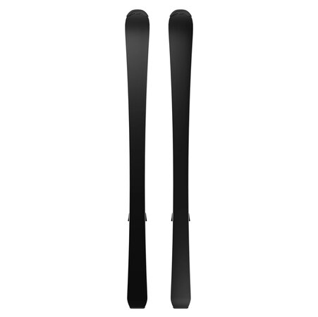 Lyže Salomon L QST Jr Black M + C5 GW J75 Black/Neon Punch 26/27