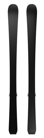 Lyže Salomon L QST Jr Black S + C5 GW J75 Black/Neon Punch 26/27