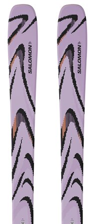Lyže Salomon N QST 94 Lilac Lilac/Black 26/27