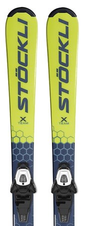 Lyže Stöckli X-Team + C5 J75 Blue/Yellow 21/22