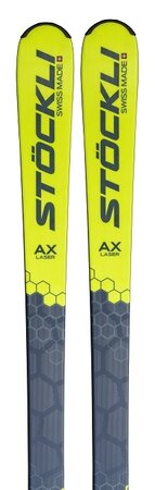 Lyže Stöckli Laser AX Yellow/Blue + doska Vist WC Air Wide 75 + viazanie V412 21/22