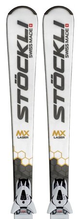 Lyže Stöckli Laser MX D20 + Salomon MC11 White/Grey 21/22