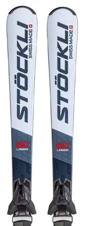 Lyže Stöckli Laser SC D20 + Salomon MC12 White/Blue 20/21