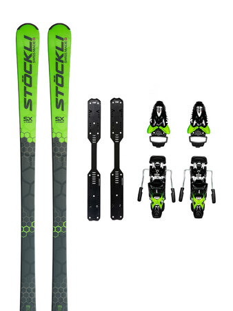 Lyže Stöckli Laser SX D20 21/22 + V614Stöckli Green VIST