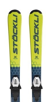 Lyže Stöckli X Team S LT + Salomon C5 J75 Blue/Yellow 20/21