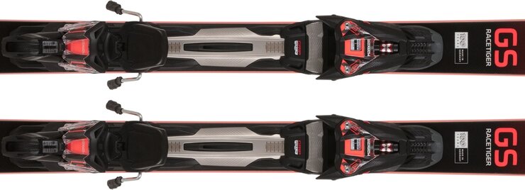 Lyže Völkl Racetiger GS + rMotion3 12 GW Black/Red 22/23