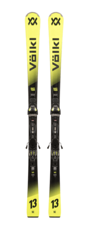 Lyže Völkl Racetiger SC Yellow + vMotion 11 80 mm Black 26/27