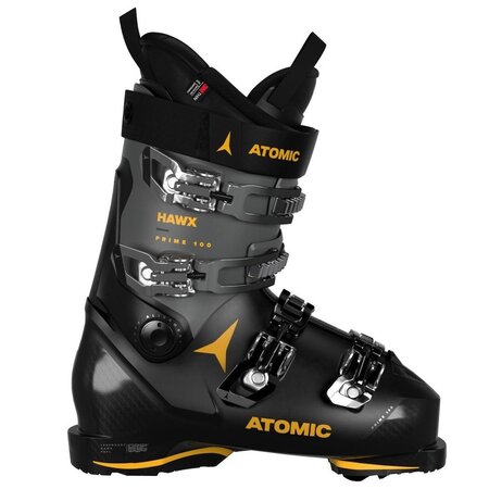 Lyžiarky Atomic Hawx Prime 100 GW Black/Grey/Saffron 23/24