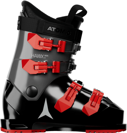 Lyžiarky Atomic Hawx Kids 4 Black/Limestone/Red 26/27