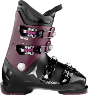 Lyžiarky Atomic Hawx Kids 4 Black/Violet 23/24 Lyžiarky Atomic Hawx Kids 4 Black/Violet 23/24