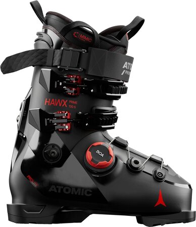 Lyžiarky Atomic Hawx Prime 130 S BOA Black/Red 26/27