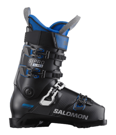 Lyžiarky Salomon S/PRO ALPHA 120 EL Black/Race Blue 22/23