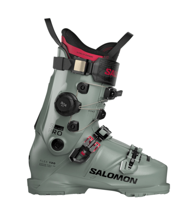 Lyžiarky Salomon S/PRO Alpha C BOA 130 Wrought Iron/Black 26/27