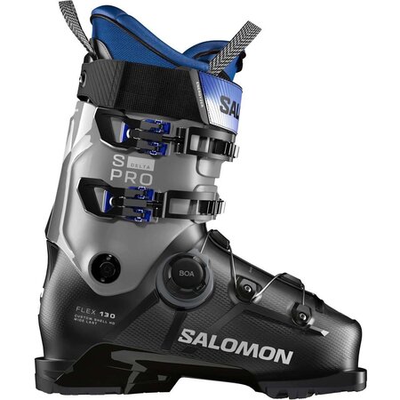 Lyžiarky Salomon S/PRO Delta BOA 130 Black/Steel Gray/Race Blue 25/26