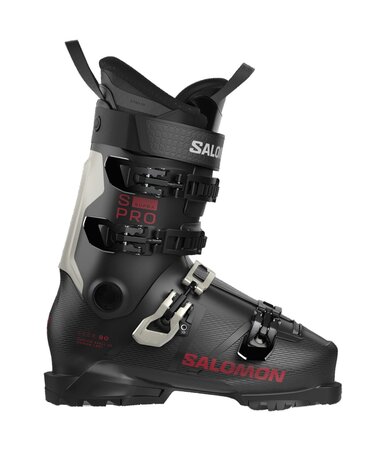 Lyžiarky Salomon S/PRO Supra 90 Black/Gray Aurora 26/27