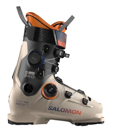 Lyžiarky Salomon S/Pro Supra Dual BOA 120 Humus/Black/Orange Tiger 25/26