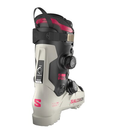 Lyžiarky Salomon S/PRO Supra Dual BOA 130 Gray Aurora/Black 26/27