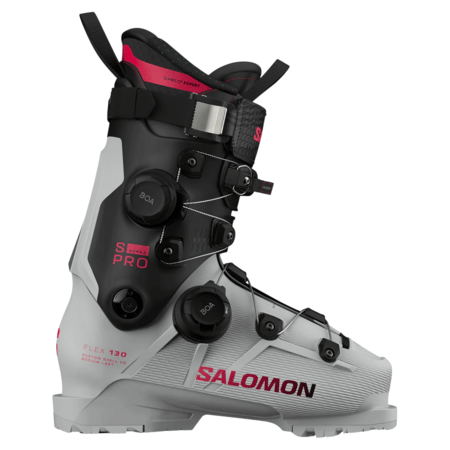 Lyžiarky Salomon S/PRO Supra Dual BOA 130 Gray Aurora/Black 26/27