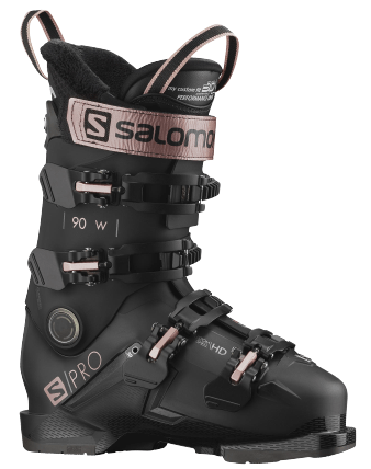 Lyžiarky Salomon S/PRO 90 W GW Black/Rose Gold/Belluga 22/23