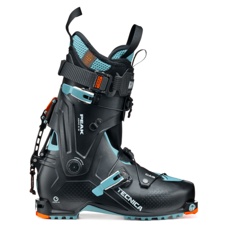 Skialpové lyžiarky Tecnica Zero G Peak W Black/Lichen Blue 22/23