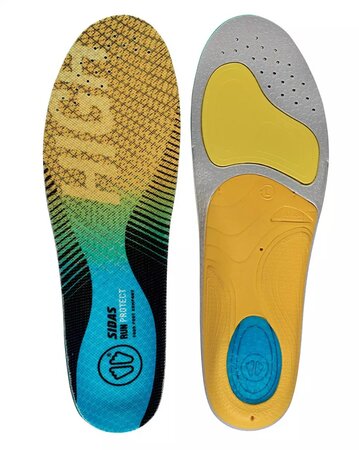Vložky Sidas 3Feet Run Protect high Yellow/Blue