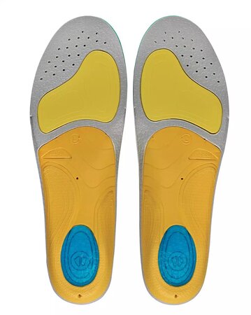 Vložky Sidas 3Feet Run Protect high Yellow/Blue
