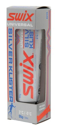 Klister na bežky Swix Univerzálny Strieborný +3°C/-5°C, 55g