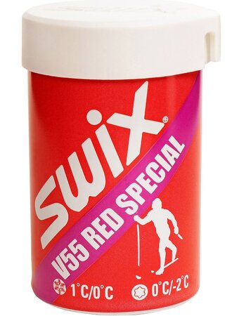 Odrazový vosk Swix V Červený Špeciál 45g